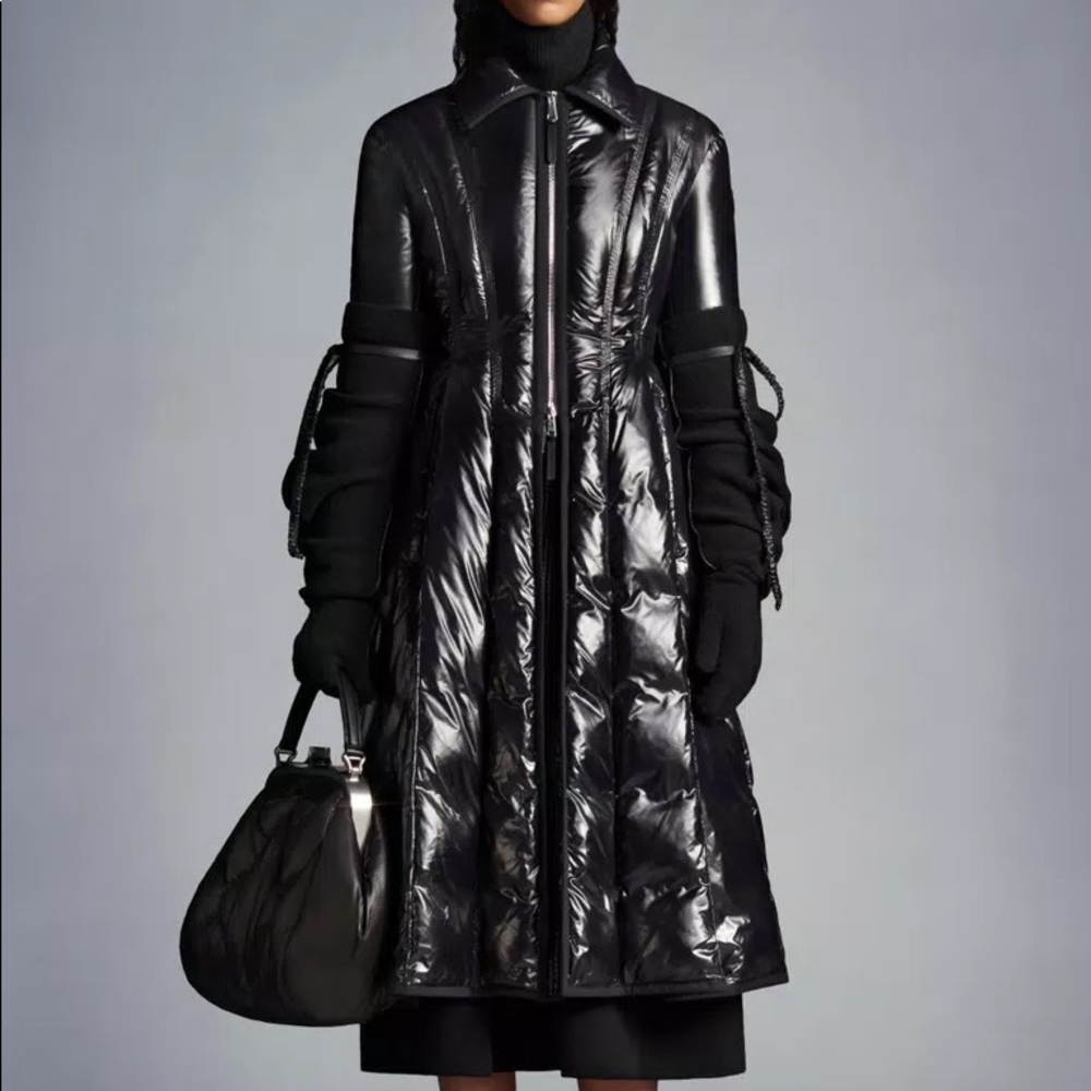 Moncler Liz Long Down Jacket